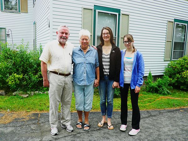 Sarah with Family